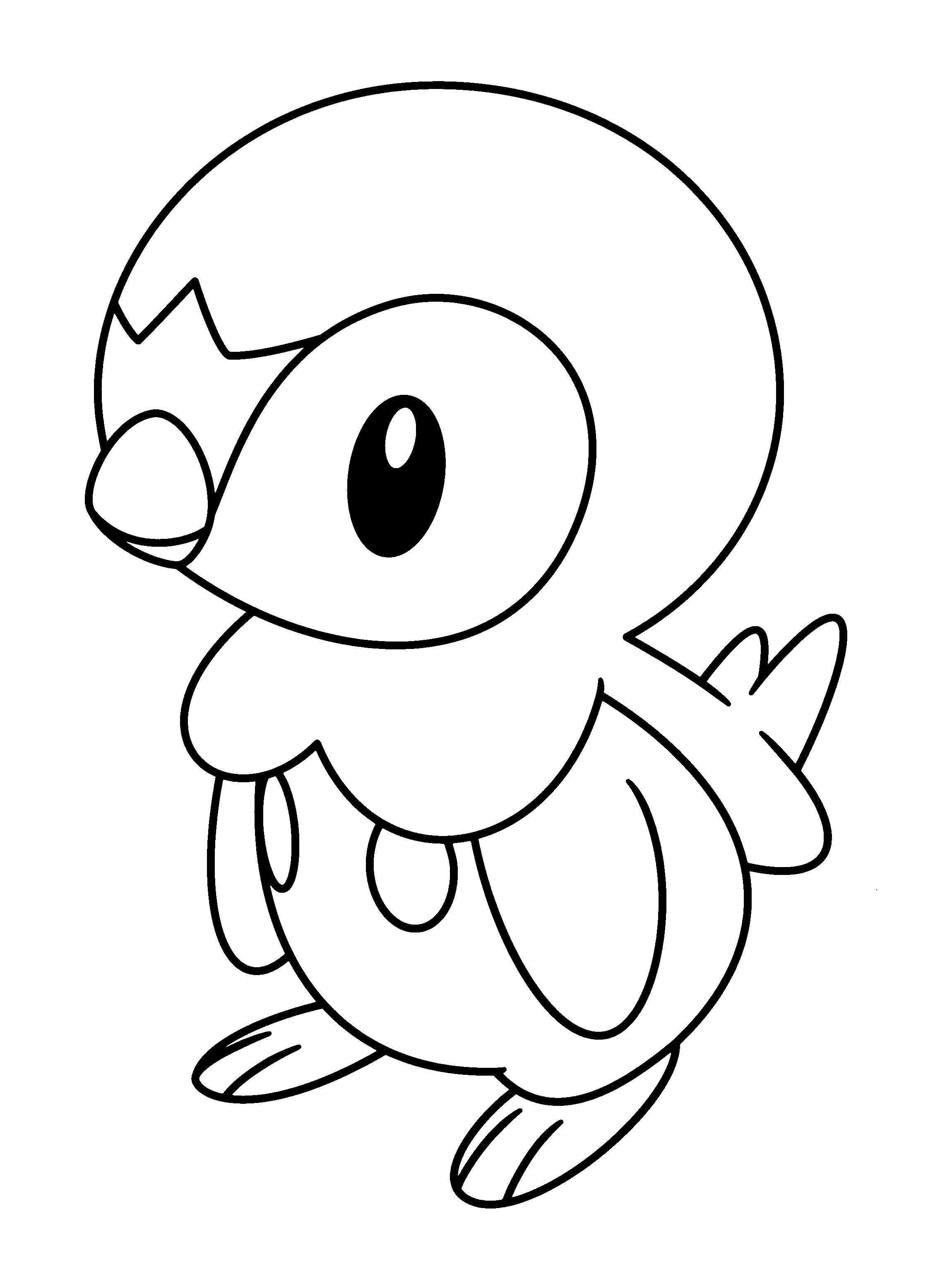 Coloriage Tiplouf Pokemon