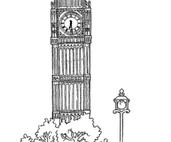 Coloriage Big Ben