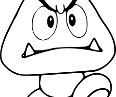 Coloriage Goomba